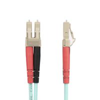 450fblclc20 StarTech.com LC to LC Duplex Multi Mode OM4 Fibre Optic Cable, Light Blue, 20m