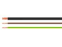 51795 Helukabel H07Z-K Series Black 6 Hook Up Wire, 10, PVC Insulation,