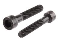 468-0111 RS PRO Black, Self-Colour Steel Hex Socket Cap Screw, DIN 912, M6 x 35mm