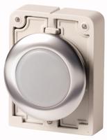 183287-m30c-fl-w Eaton White Pilot Light, 30mm Cutout RMQ Titan M30 Series
