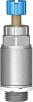 grla-14-qs-6-rs-d Festo GRLA Series Tube Exhaust Valve, 6mm Tube Inlet Port x G 1/4 Outlet Port, 534338