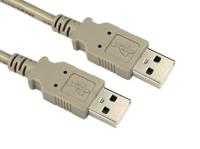 251-3287 RS PRO USB 2.0, Male USB A to Male USB A, 3m