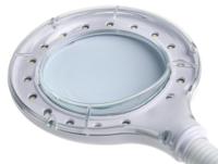 146-5489 RS PRO LED Magnifying Lamp with Table Lamp, 3 dtp, 100mm Lens Dia., 100mm Lens