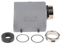 1295460070102400 EPIC H-BE Heavy Duty Power Connector Hood, 16 Contacts, PG29 Thread