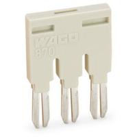 870-406 WAGO 870 Series Jumper for Use with Terminal Block, 18A