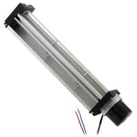 qg030-19814 ebm-papst QG 030 Series Tangential Centrifugal Fan, 24 V dc, 100m³/h, DC Operation, 47.5 x 258 x 50mm