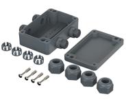 38102400-pk-102-411 Bopla Euromas Polymas Series Polyamide Junction Box, IP65, 0, - Terminals, 98 x 64 x 34mm