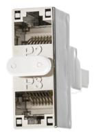 dpmb8812 Decelect 3-Port RJ45 Female, RJ45 Male Splitter, Cat5e