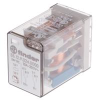 551290240000 Finder PCB Mount Power Relay, 24V dc Coil, 10A Switching Current, DPDT