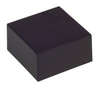 192-0754 RS PRO Black ABS Enclosure, IP52, Black Lid, 41.8 x 41.8 x 21.5mm