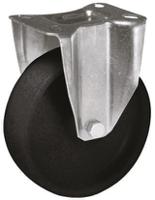 18863 LAG Fixed Castor Wheel, 200kg Capacity, 100mm Wheel
