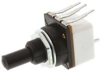 17pcsa103mc19p TE Connectivity 17P 10kΩ Rotary Potentiometer 1-Gang, Panel Mount (Through Hole), 17PCSA103MC19P