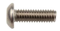 621-2805 RS PRO Plain Button Stainless Steel Tamper Proof Security Screw, M4 x 12mm