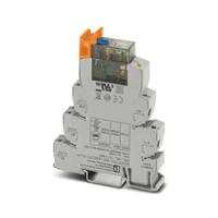 2910502 Phoenix Contact Relay Module, DIN Rail Mount, 24V dc Coil, DPDT