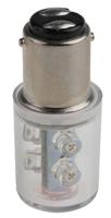 209-305 RS PRO LED Red, BA15d 24 V ac/dc