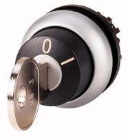 111783-m22-wrs-ms4 Eaton 2-position Key Switch Head, Maintained, 22.5mm Cutout