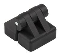 702-7835 RS PRO Nylon Butt Hinge, Screw Fixing, 30mm x 30mm x 25mm