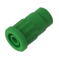3293-v Electro PJP Green Female Banana Socket, 4 mm Connector, Press Fit Termination, 36A, 1kV, Nickel Plating