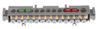 0-048-24 Legrand Distribution Block, 13 Way, 1.5 → 16 mm², 6 → 25 mm², 100A, 400 V ac