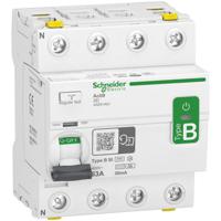 a9z61463 Schneider Electric iID RCCB, 63A, 4 Pole, 30mA, Type B-SI, 400V ac