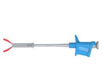 6007-iec-bl Electro PJP Alligator Clip, Nickel-Plated Steel Contact, 6A, Blue