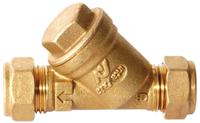 ca-rs595022 Altecnic, 22 mm Compression Brass Y Strainer