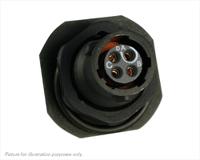 uts78e4s Souriau Sunbank by Eaton Circular Connector, 4 Contacts, Panel, Standard Connector, Plug, Female, IP68, IP69K, UTS