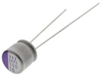16sepc100m Panasonic 100μF Through Hole Polymer Capacitor, 16V dc