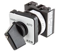 78628220-t0-1-15451eez-p1rs294-7743 Eaton, SP 2 Position 45° Manual/Auto Cam Switch, 690V ac, 20A