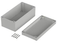 62242000-em-242 Bopla Euromas II Series Light Grey Polycarbonate Enclosure, IP65, Light Grey Lid, 240 x 120 x 102mm