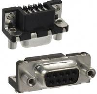 d09s33e4gv00lf Amphenol Communications Solutions 9 Way Right Angle Plug-In Mount D-sub Connector Socket, 2.74mm Pitch, with Screw