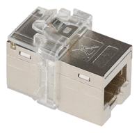 1086108 Phoenix Contact CUC-K-D1ZNI-S/R4GCHP8 Series 2-Port RJ45 Coupler, Cat6a