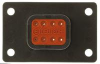 dt04-08p-cl06 Deutsch, DT Automotive Connector Socket Panel Mount 8 Way DT04-08P-CL06