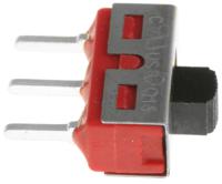 734-7319 RS PRO PCB Slide Switch SPDT Latching 5 A @ 28 V dc Top