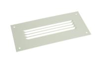 2542235 Rittal Grey Steel Vent Grille, Parallel Slat, 100 x 210mm