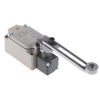 wlca12-g-n Omron WL Series Adjustable Roller Lever Limit Switch, NO/NC, IP67, DPST, Metal Housing, 250V ac Max, 2A Max