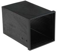 500-011 RS PRO Black Noryl Instrument Case, 96 x 96 x 138mm