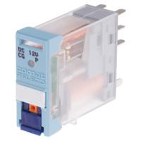 c12a21x12d Releco PCB Mount Power Relay, 12V dc Coil, 5A Switching Current, DPDT