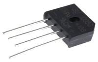 kbu1005g Taiwan Semiconductor Bridge Rectifier, 10A, 600V, 4-Pin