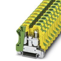 3073830 Phoenix Contact 2-Way UTI 16-PE Earth Terminal Block, 10 → 4 AWG Wire, Screw Down, Polyamide Housing