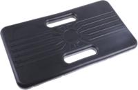 154-867 RS PRO Black Polyurethane Kneeling Pad Resistant to Tear, Water - 24 x 44 x 3cm