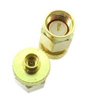 adaptmmcxfsmam Siretta Straight 50Ω RF Adapter MMCX Socket to SMA Plug 0 → 6GHz