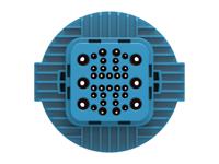 1-2445860-4 TE Connectivity, DEUTSCH NTSEAL Automotive Connector Blue Cable Mount 36 Way