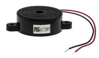 617-3097 RS PRO 96dB Panel Mount Continuous Internal Piezo Buzzer, 41.8 x 16mm, 1.5V dc Min, 20V dc Max