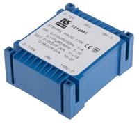 121-3851 RS PRO 2 x 18V ac 2 Output PCB Mount PCB Transformer, 18VA