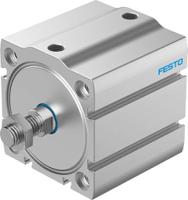 adn-s-63-30-a-p-a Festo Pneumatic Compact Cylinder - 8092125 63 mm Bore, 30 mm ADN-S-63-30-A-P-A Series, Double Acting Acting