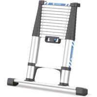 40401 Zarges Telescopic Ladder Aluminium 13 steps 3.8m open length
