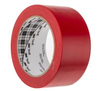 764 3M  Red PVC 33m Lane Marking Tape, 0.13mm Thickness