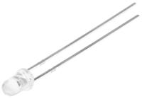 uv3tz-390-30 UV3TZ-390-30 Bivar, UV LED, 390nm 40mW 30 °, 2-Pin Through Hole package