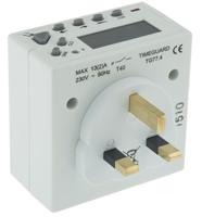 tg77 Timeguard 24 Hour/7 day Compact Plug in Electronic Timeswitch Digital Plug In Timer